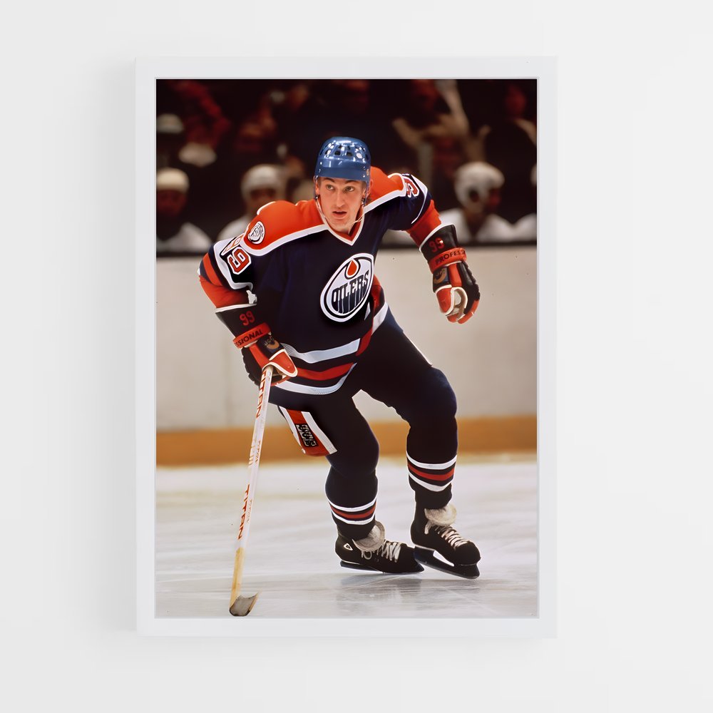 Poster L'Artiste Glacé – affiche Hockey sur glace (vue 3)